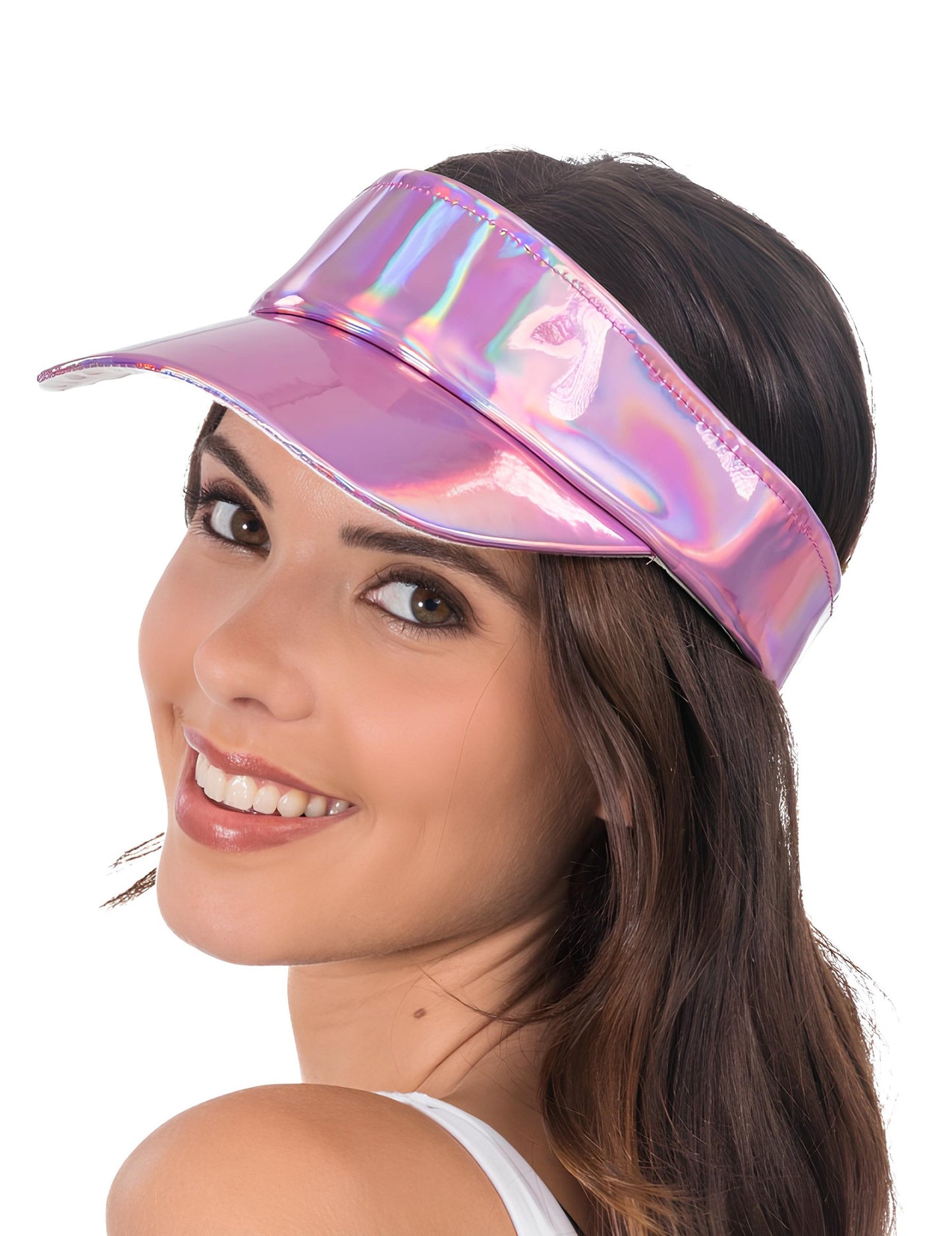 Dúhový ružový štít pre dospelých 